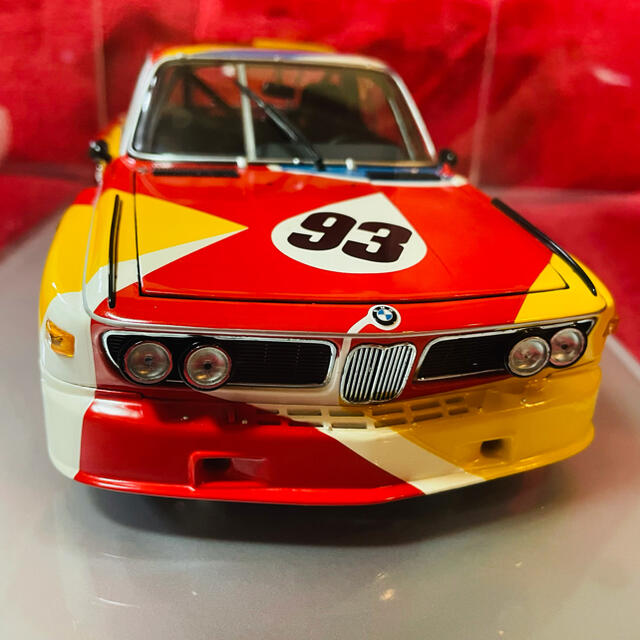 BMW(ビーエムダブリュー)の外箱なし 1/18 PMA ディーラー特注 BMW 3.0CSL ART CAR エンタメ/ホビーのおもちゃ/ぬいぐるみ(ミニカー)の商品写真