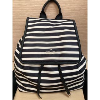 ケイトスペードニューヨーク(kate spade new york)のカリメロさま専用☆ケイトスペード  ♠︎ リュック ボーダー (リュック/バックパック)