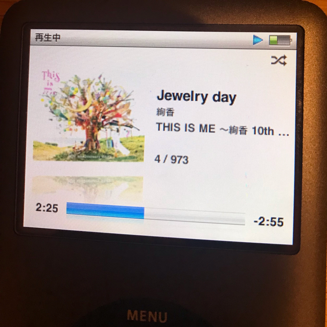 iPod(アイポッド)のiPod classic 160GB 最終世代品　A1238   スマホ/家電/カメラのオーディオ機器(ポータブルプレーヤー)の商品写真