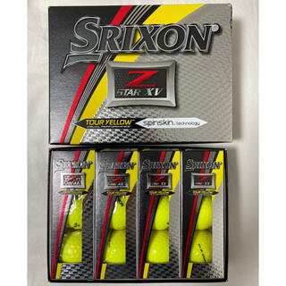 スリクソン(Srixon)のスリクソン Z-STAR XV SRIXON 1ダース イエロー  未使用新品 (その他)