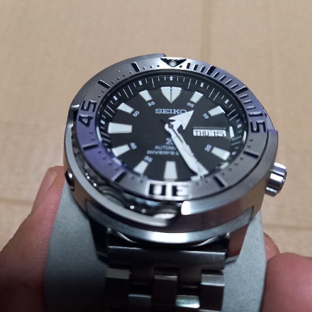 腕時計(アナログ)希少❗SEIKO PROSPEX SRP637 BABYTUNA タイコノート