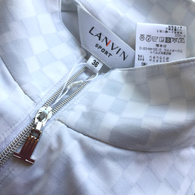 LANVIN(ランバン)のランバンスポール 新品未使用ハイネックトップス スポーツ/アウトドアのゴルフ(ウエア)の商品写真