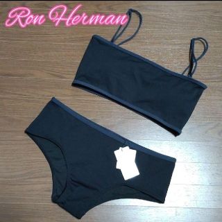 ロンハーマン(Ron Herman)の新品 Ron Herman カバナバッシュ 水着 ビキニ ロンハーマン 黒(水着)