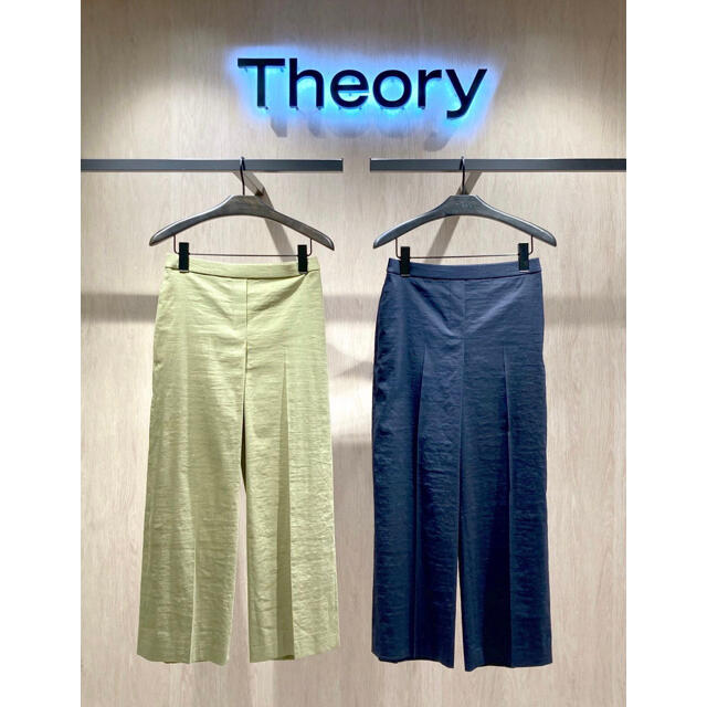 Theory 21ss リネンクロップドパンツ