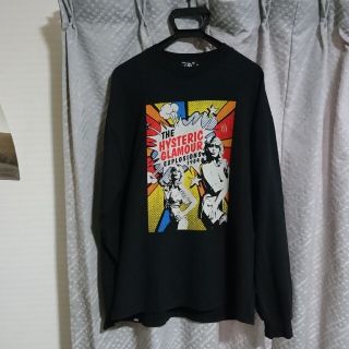 ヒステリックグラマー(HYSTERIC GLAMOUR)のヒステリックグラマー ガールズプリント ロングスリーブ Tシャツ  XL    (Tシャツ/カットソー(七分/長袖))