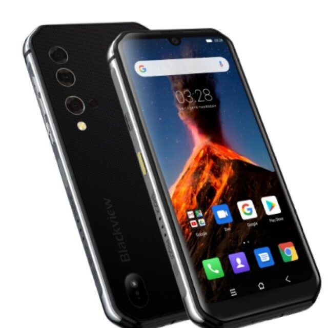 タフネス スマホ blackview BV9900 品 カラー:シルバーAndroid9カラー