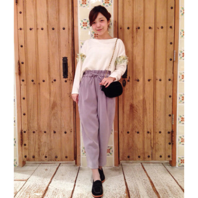 flower(フラワー)のflower basic tapered pants レディースのパンツ(カジュアルパンツ)の商品写真