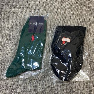 ポロラルフローレン(POLO RALPH LAUREN)の【新品未使用】ラルフローレン　POLO RALPH LAUREN  靴下2点　(ソックス)