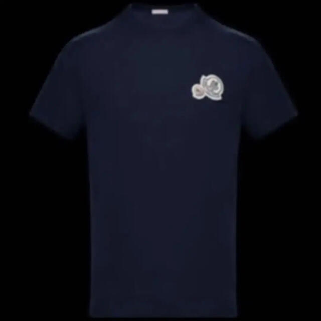 ★希少★ MONCLER Tシャツ XS ネイビー モンクレール レディースにも