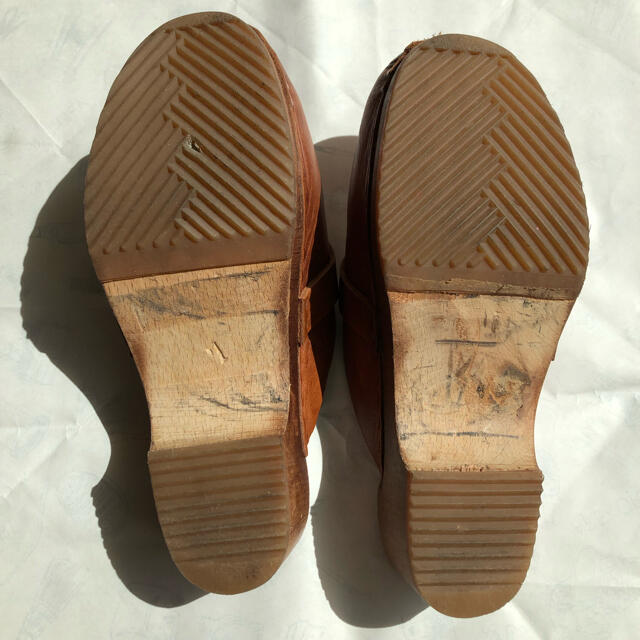 bosabo ボサボ　サボ　型押し　ブラウン レディースの靴/シューズ(サンダル)の商品写真