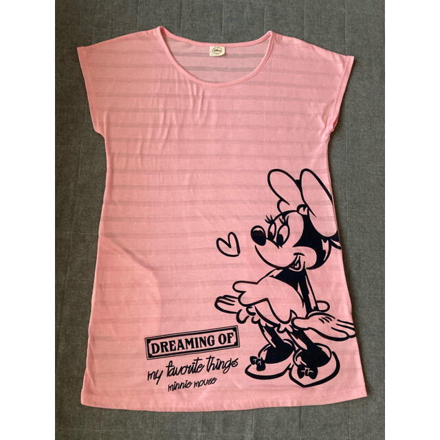 Disney(ディズニー)の☆Disney ミニーのチュニック☆Mサイズ レディースのトップス(Tシャツ(半袖/袖なし))の商品写真