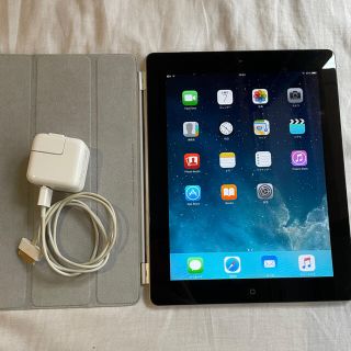 iPad2 16GB  シルバー ブラック 美品 オマケのカバー&充電ケーブル付