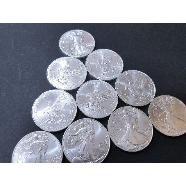 美術品/アンティーク 新デザイン イーグル銀貨 Type2 タイプ2 1オンス