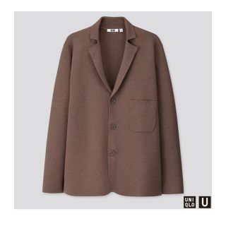 ユニクロ(UNIQLO)のミラノリブジャケット　ユニクロU(カーディガン)