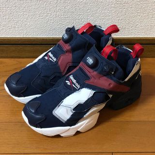 リーボック(Reebok)の美品 REEBOK INSTA PUMP FURY OB 25cm トリコロール(スニーカー)