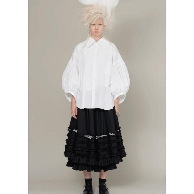 COMME des GARCONS(コムデギャルソン)のCOMME des GARCONS GIRL 21SS バルーンスリーブブラウス レディースのトップス(シャツ/ブラウス(長袖/七分))の商品写真