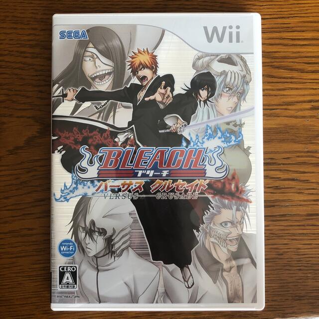 SEGA(セガ)のBLEACH バーサス・クルセイド Wii エンタメ/ホビーのゲームソフト/ゲーム機本体(家庭用ゲームソフト)の商品写真