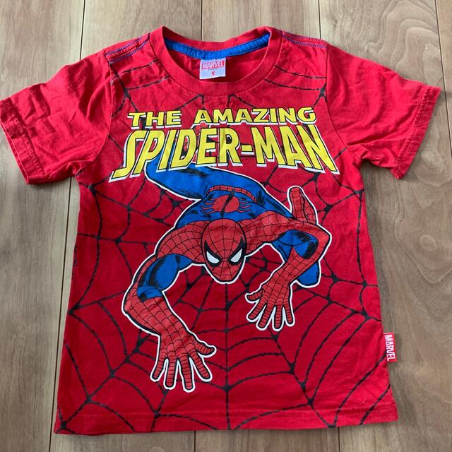 MARVEL(マーベル)のMARVEL スパイダーマン　Tシャツ　5歳サイズ キッズ/ベビー/マタニティのキッズ服男の子用(90cm~)(Tシャツ/カットソー)の商品写真