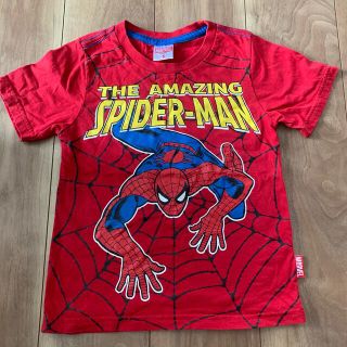 マーベル(MARVEL)のMARVEL スパイダーマン　Tシャツ　5歳サイズ(Tシャツ/カットソー)