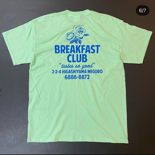 シュプリーム(Supreme)のBreakfast Club Logo Tee XL(Tシャツ/カットソー(半袖/袖なし))