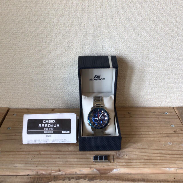 腕時計(アナログ)腕時計　カシオ　5560 JA スマートフォンリンク　EQB-900