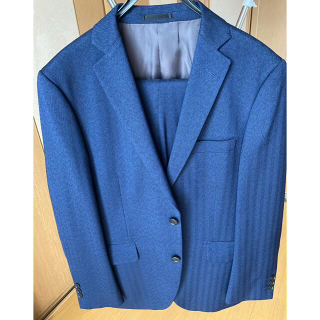 AOKI - 【ナナシ様専用】メンズスーツ Journal Works 冬物 青系 AB5の