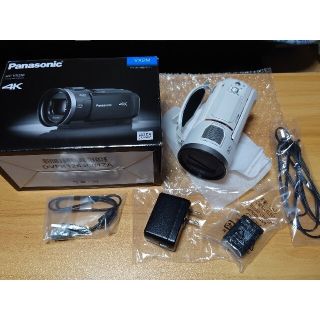 パナソニック(Panasonic)のPanasonic 4Kビデオカメラ HC-VX2M 展示品中古 2019年製(ビデオカメラ)