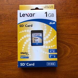 レキサー(Lexar)のSD Card 1GB(PC周辺機器)