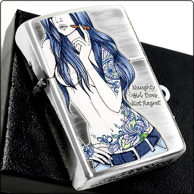 『送料無料』新品◇ZIPPO◇セクシーレディ◇銀イブシ◇ジッポ