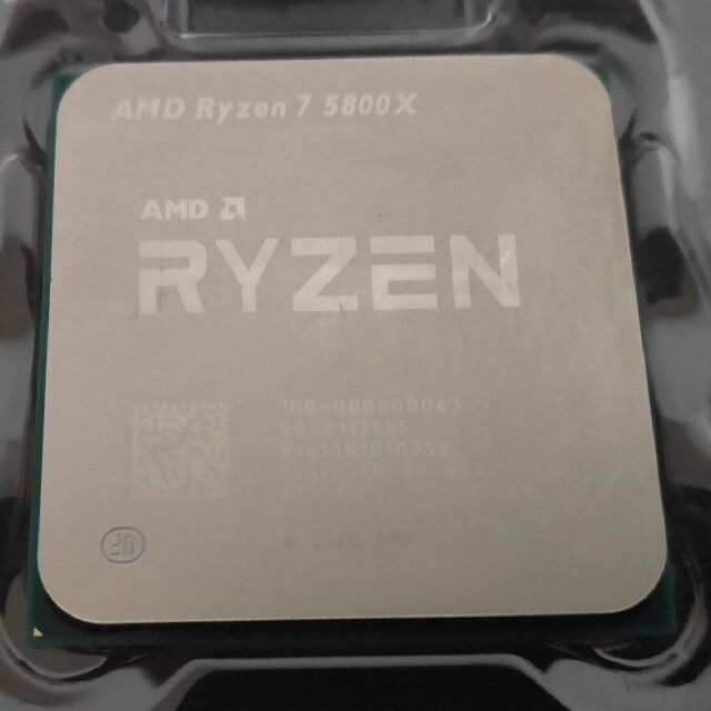 【新品送料込み】AMD Ryzen 7 5800X 国内正規品