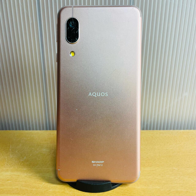 AQUOS(アクオス)のAQUOS sense3 lite 64GB simフリー　sh rm12 スマホ/家電/カメラのスマートフォン/携帯電話(スマートフォン本体)の商品写真