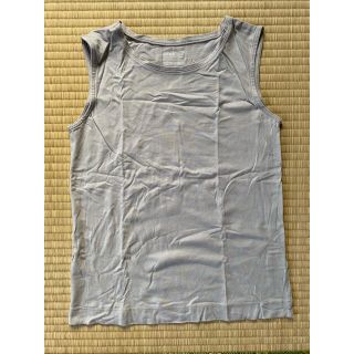 ムジルシリョウヒン(MUJI (無印良品))のMUJI 無印良品　グレー　ノースリーブ(Tシャツ(半袖/袖なし))