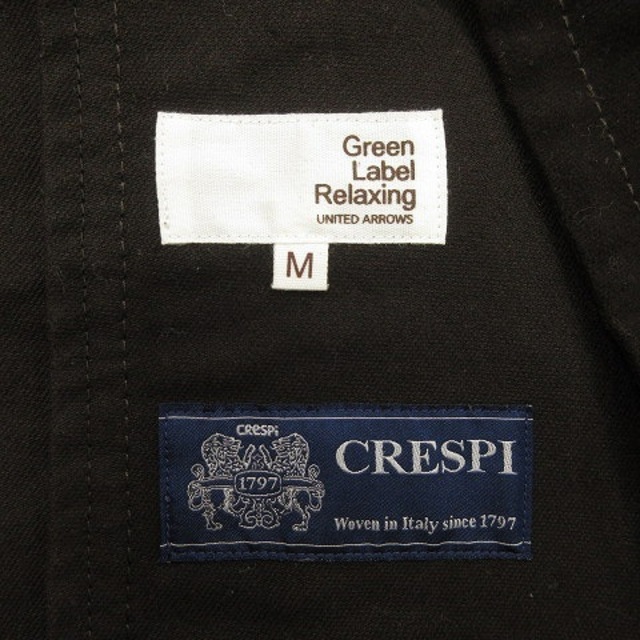 UNITED ARROWS green label relaxing(ユナイテッドアローズグリーンレーベルリラクシング)のグリーンレーベルリラクシング ステンカラーコート CRESPI生地 M ■SM メンズのジャケット/アウター(ステンカラーコート)の商品写真