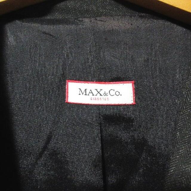 Max & Co.(マックスアンドコー)のMAX&CO. パンツスーツ セットアップ ステッチ 黒 ブラック 42 レディースのフォーマル/ドレス(スーツ)の商品写真