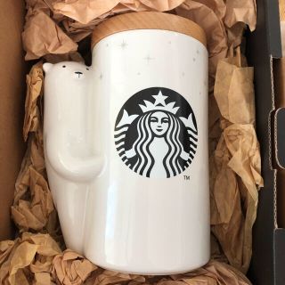 スターバックスコーヒー(Starbucks Coffee)の韓国スターバックス　ホリデー白熊陶器2019キャニスター(容器)