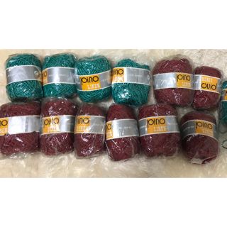 ハンドニッティングヤーン　麻、レーヨン(バッグ)