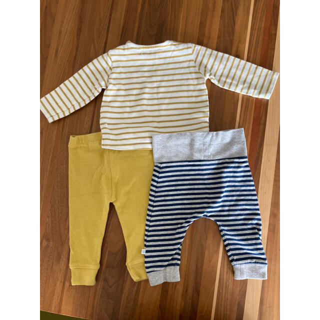 ZARA KIDS(ザラキッズ)の【美品】長袖Tシャツ、パンツ キッズ/ベビー/マタニティのベビー服(~85cm)(パンツ)の商品写真