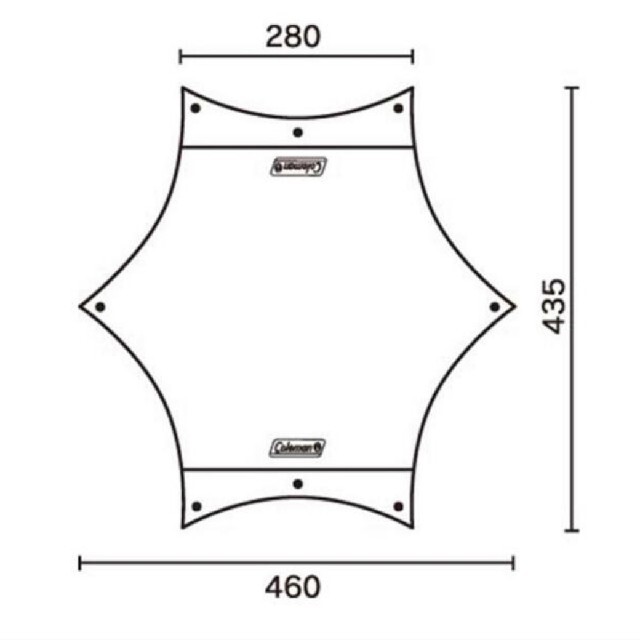 コールマン タープ  XPヘキサタープ　mdx＋　MDXプラス Coleman