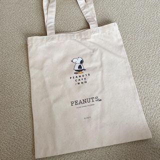 スヌーピー(SNOOPY)の新品未使用　peanuts cafe 名古屋限定　トート　スヌーピー(トートバッグ)