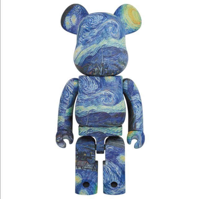 MEDICOM TOY(メディコムトイ)のThe Starry Night BE@RBRICK 1000％ ハンドメイドのおもちゃ(フィギュア)の商品写真