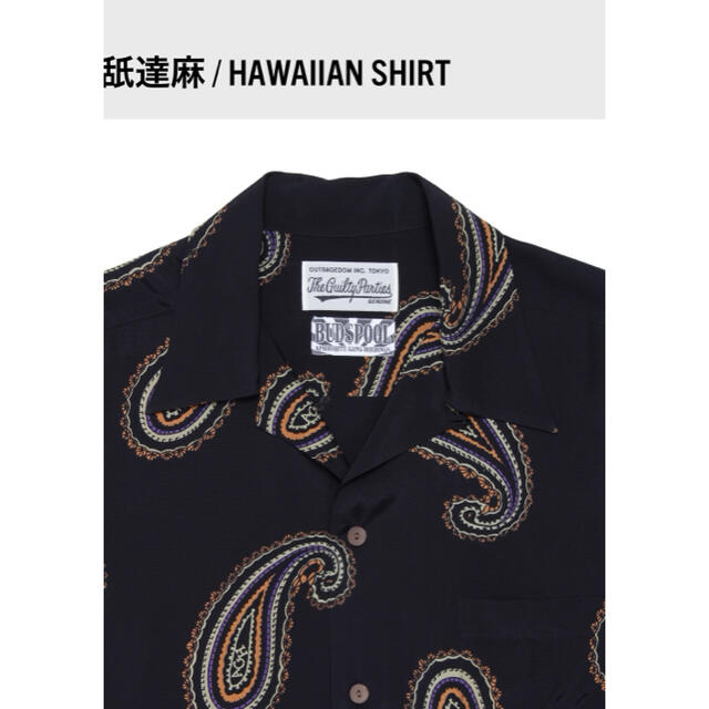 WACKO MARIA(ワコマリア)の[即完売品] wacko maria 舐達麻　HAWAIIAN SHIRT メンズのトップス(シャツ)の商品写真