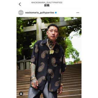 ワコマリア(WACKO MARIA)の[即完売品] wacko maria 舐達麻　HAWAIIAN SHIRT(シャツ)