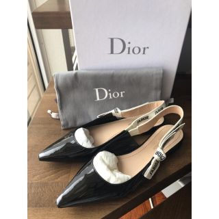 クリスチャンディオール(Christian Dior)のDior J'ADIOR ディオール フラットシューズ  ミュール パンプス(サンダル)