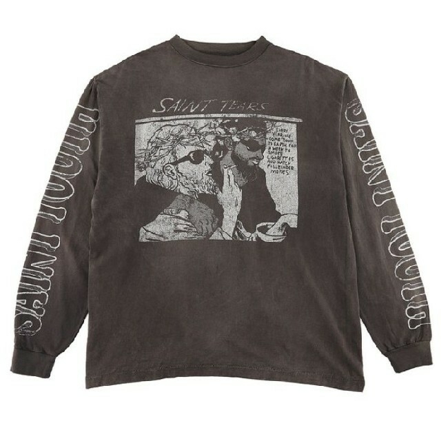 SAINT MICHAEL SONIC YOUTH XL 黒 L/S TEE 2022新入荷 www.gold-and ...