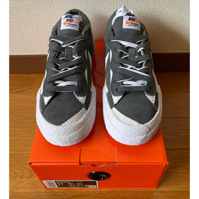 NIKE x sacai ブレーザー LOW Iron Grey 24cm 1