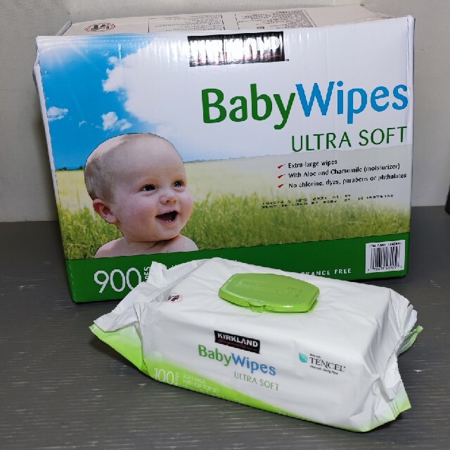 コストコ(コストコ)のBaby Wipes ベビーワイプ2箱分１８パック キッズ/ベビー/マタニティのキッズ/ベビー/マタニティ その他(その他)の商品写真