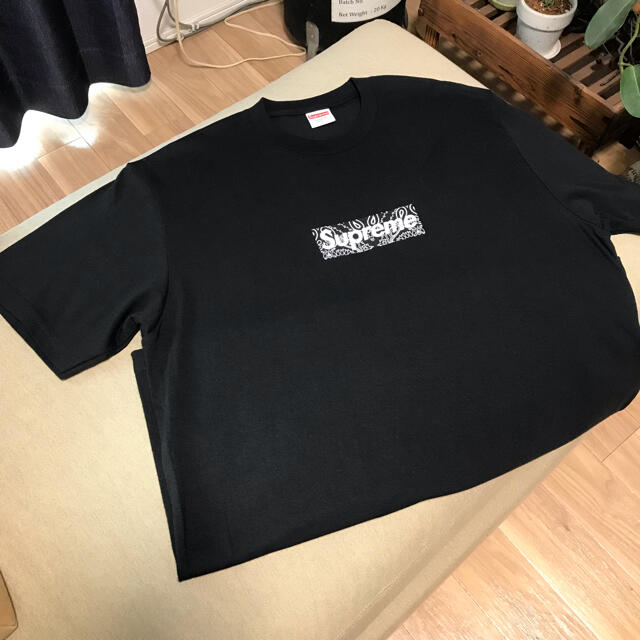 込★Supreme Bandana Box Logo Tee★Lサイズ