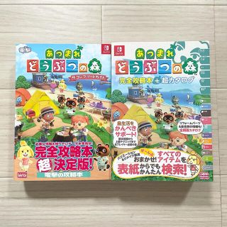 ニンテンドースイッチ(Nintendo Switch)のあつまれどうぶつの森 攻略本(アート/エンタメ)