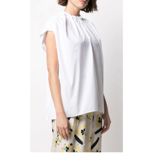 MARNI マルニ SIDE RIBBON サイドリボン ブラウス リアル