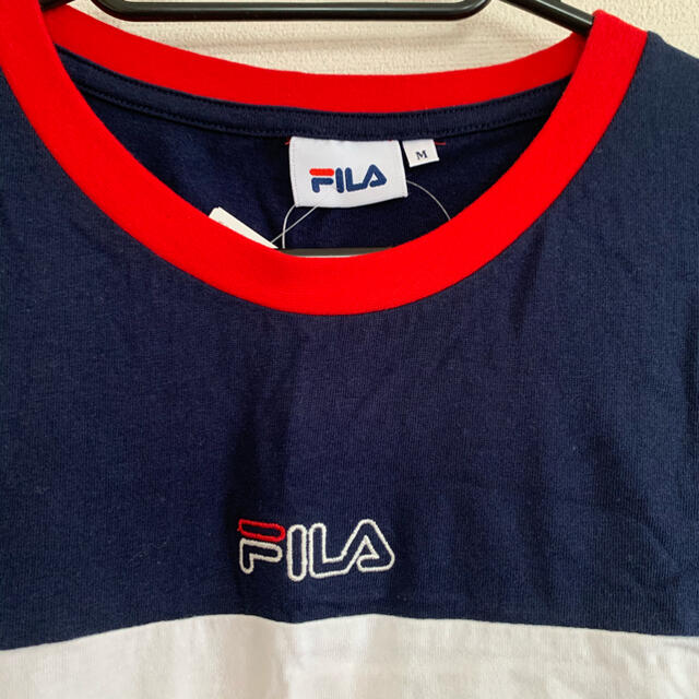 FILA(フィラ)の【新品タグ付き】FILA フィラ　ビックＴシャツ レディースのトップス(Tシャツ(半袖/袖なし))の商品写真